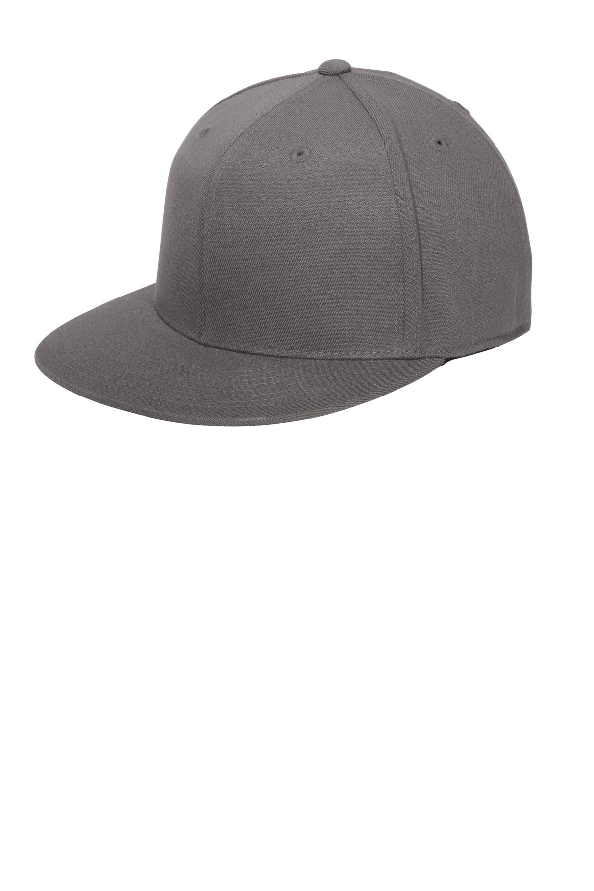 Port Authority Flexfit 210 Flat Bill Cap. C808 in Grey