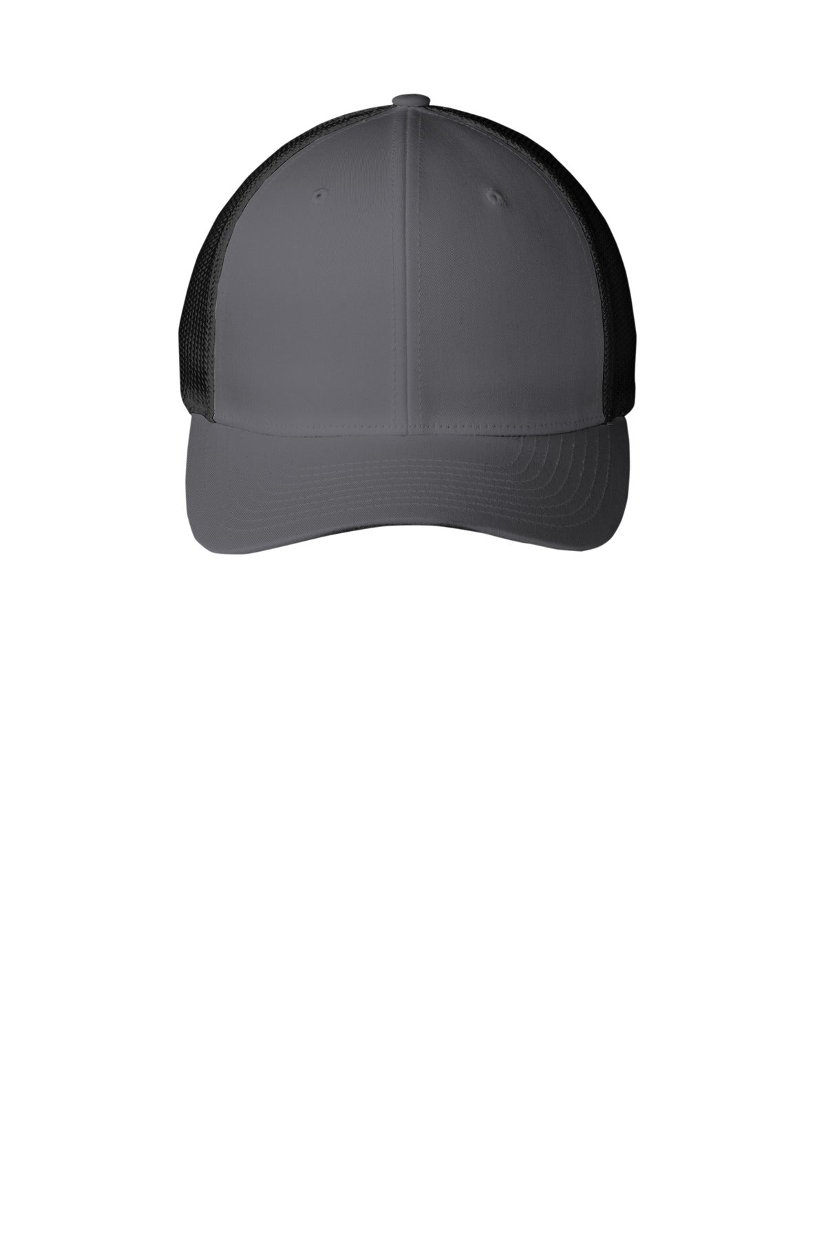 Port Authority Flexfit Mesh Back Cap. C812 in Graphite/ Black