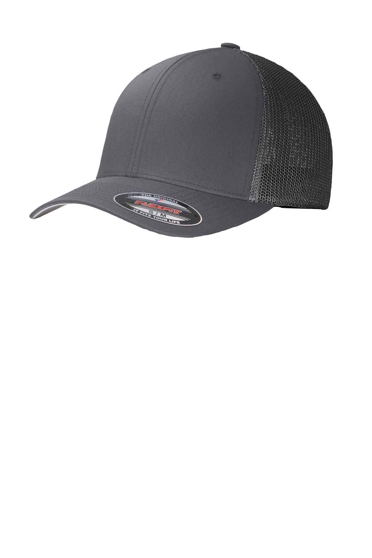 Port Authority Flexfit Mesh Back Cap. C812 in Graphite/ Graphite