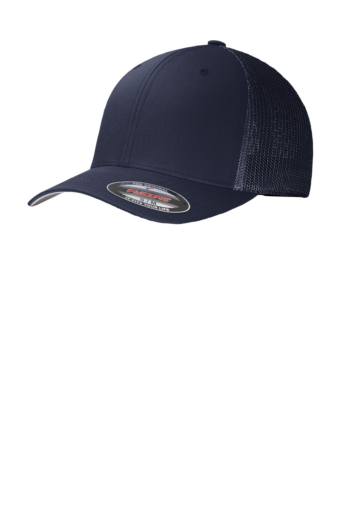 Port Authority Flexfit Mesh Back Cap. C812 in True Navy/ True Navy