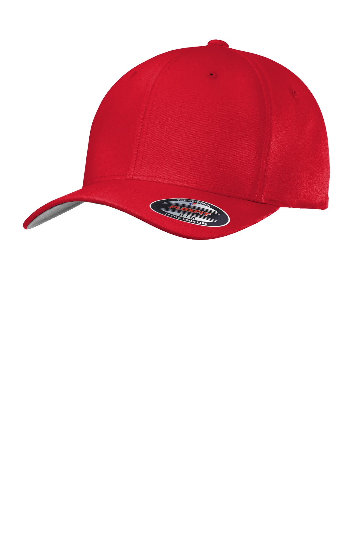 Port Authority Flexfit Cotton Twill Cap. C813 in True Red