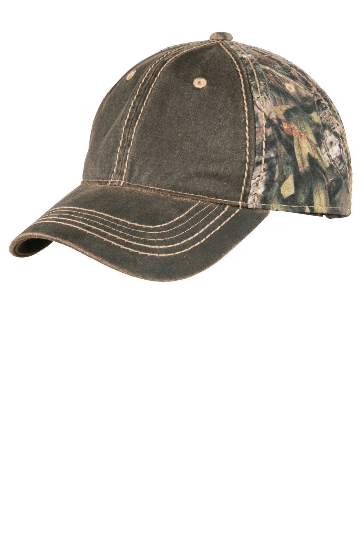 Port Authority Pigment Print Camouflage Cap. C819 in Mossy Oak Break-Up Country