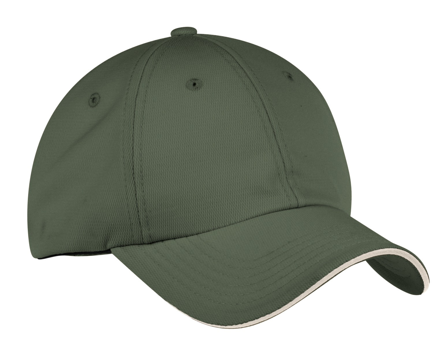 Port Authority Dry Zone Cap.  C838 in Olive/ Stone