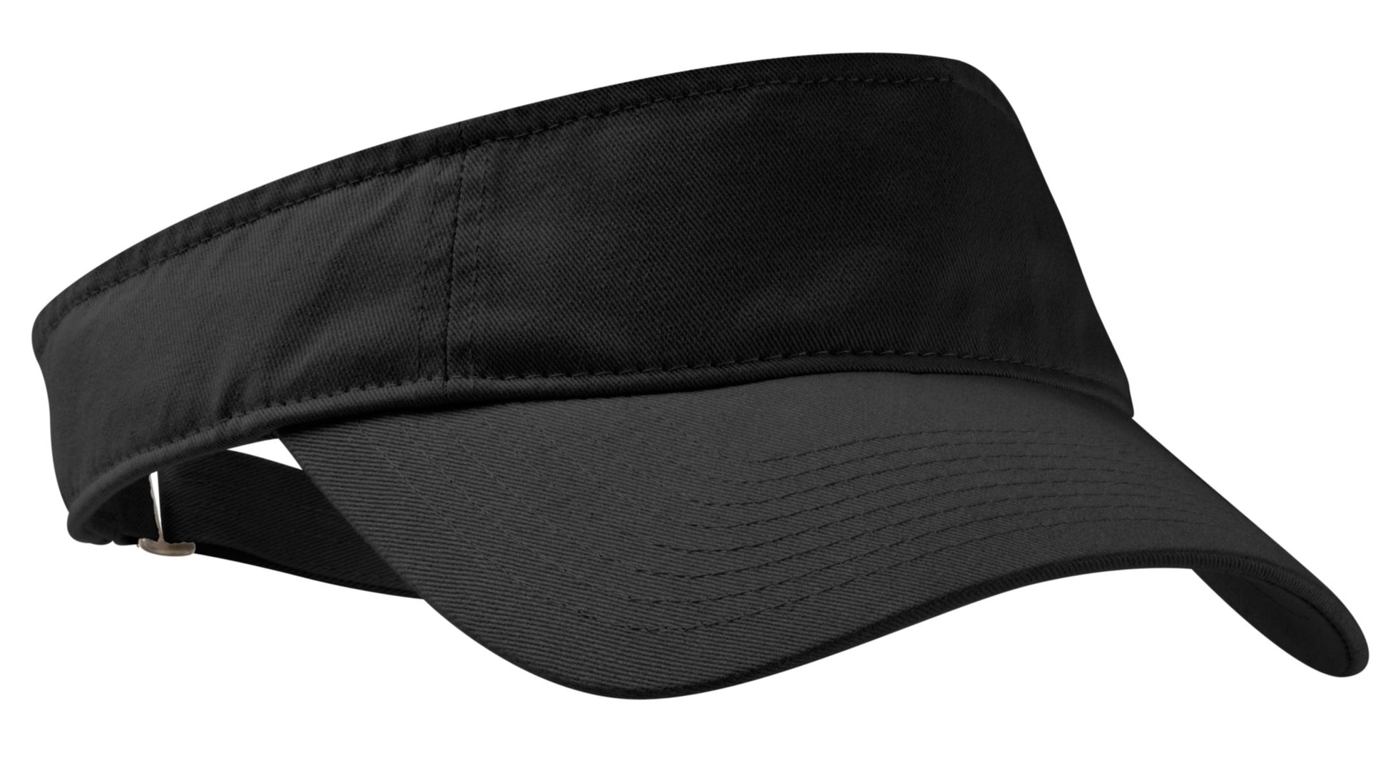 Port Authority Enzyme Wash Fashion Visor.  C840 in Black