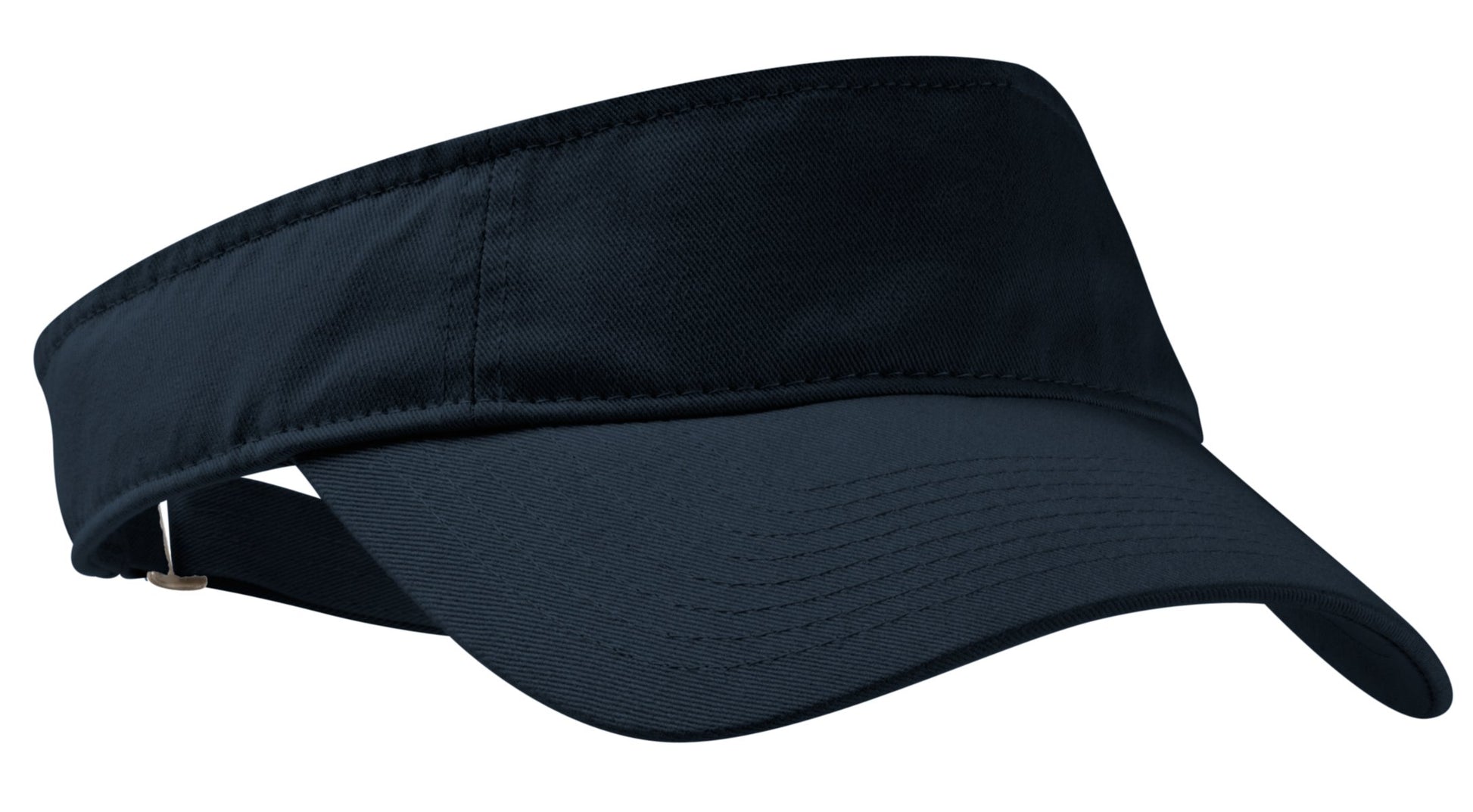 Port Authority Enzyme Wash Fashion Visor.  C840 in Classic Navy