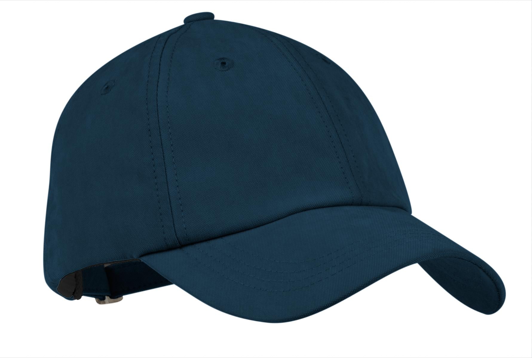 Port Authority Sueded Cap.  C850 in Bright Navy