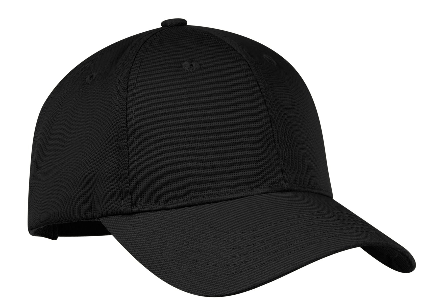 Port Authority Nylon Twill Performance Cap.  C868 in Black