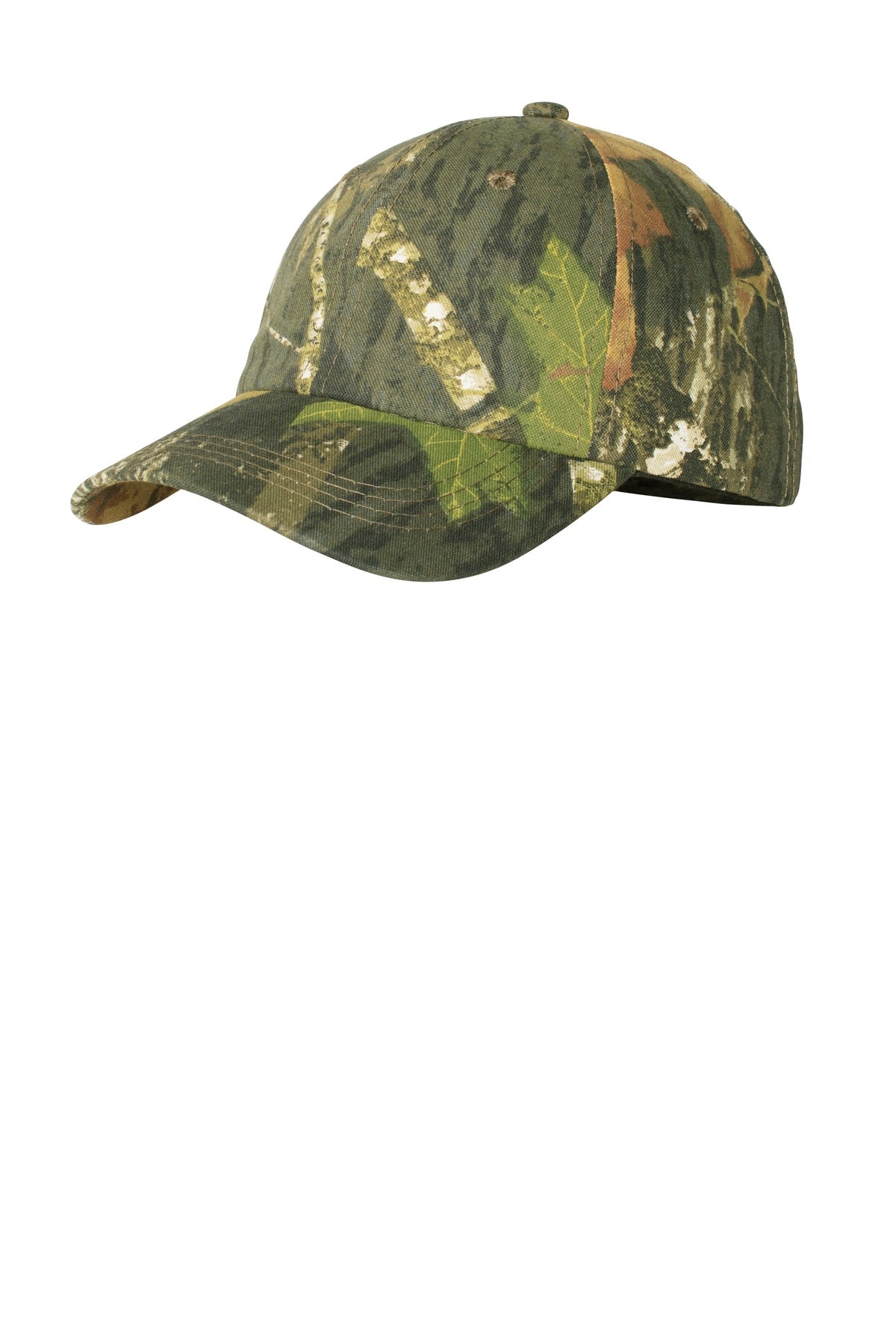 Port Authority Pro Camouflage Series Garment-Washed Cap.  C871 in Mossy Oak New Break-Up