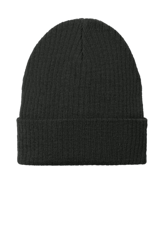 Port Authority C-FREE Recycled Beanie C880 in Deep Black