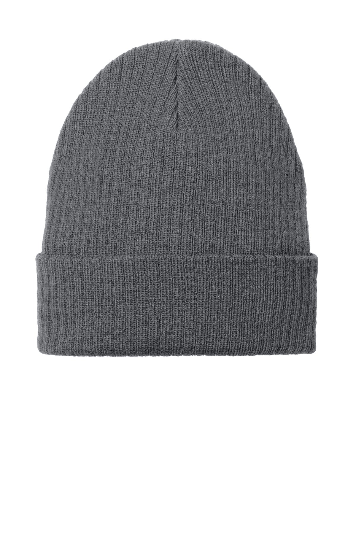 Port Authority C-FREE Recycled Beanie C880 in Grey Steel