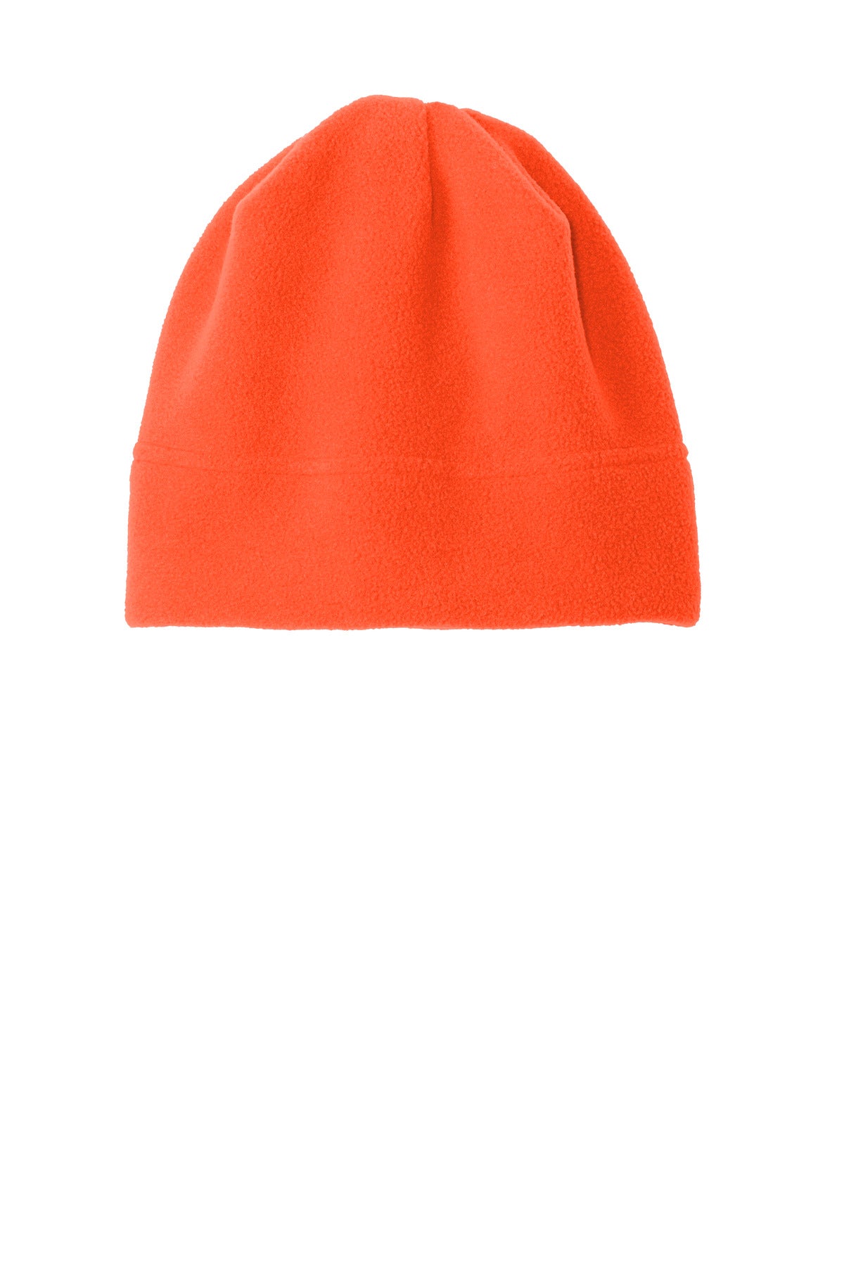Port Authority R-Tek Stretch Fleece Beanie.  C900 in Orange