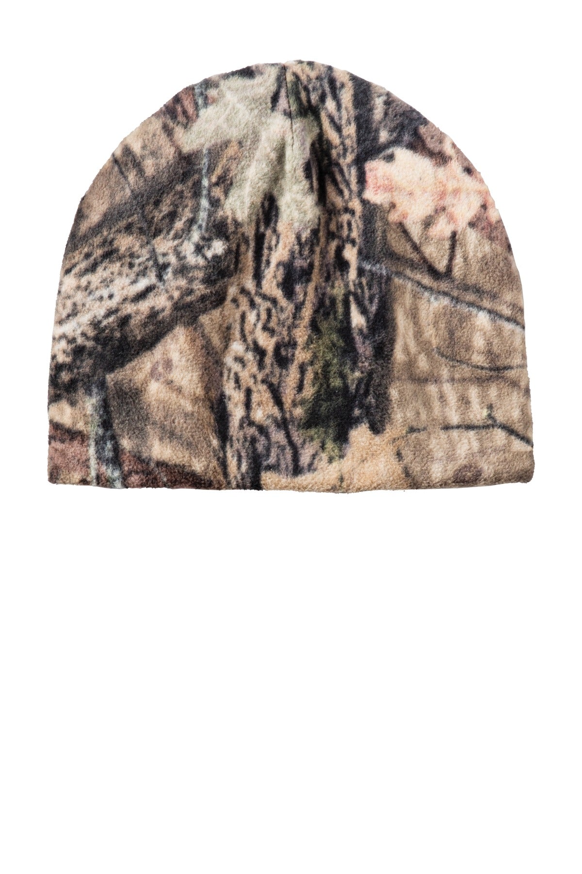 Port Authority Camouflage Fleece Beanie. C901 in Mossy Oak Break-Up Country