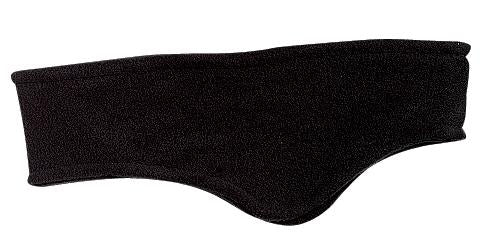 Port Authority R-Tek Stretch Fleece Headband.  C910 in Black