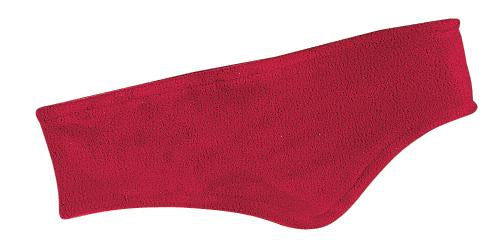 Port Authority R-Tek Stretch Fleece Headband.  C910 in Red