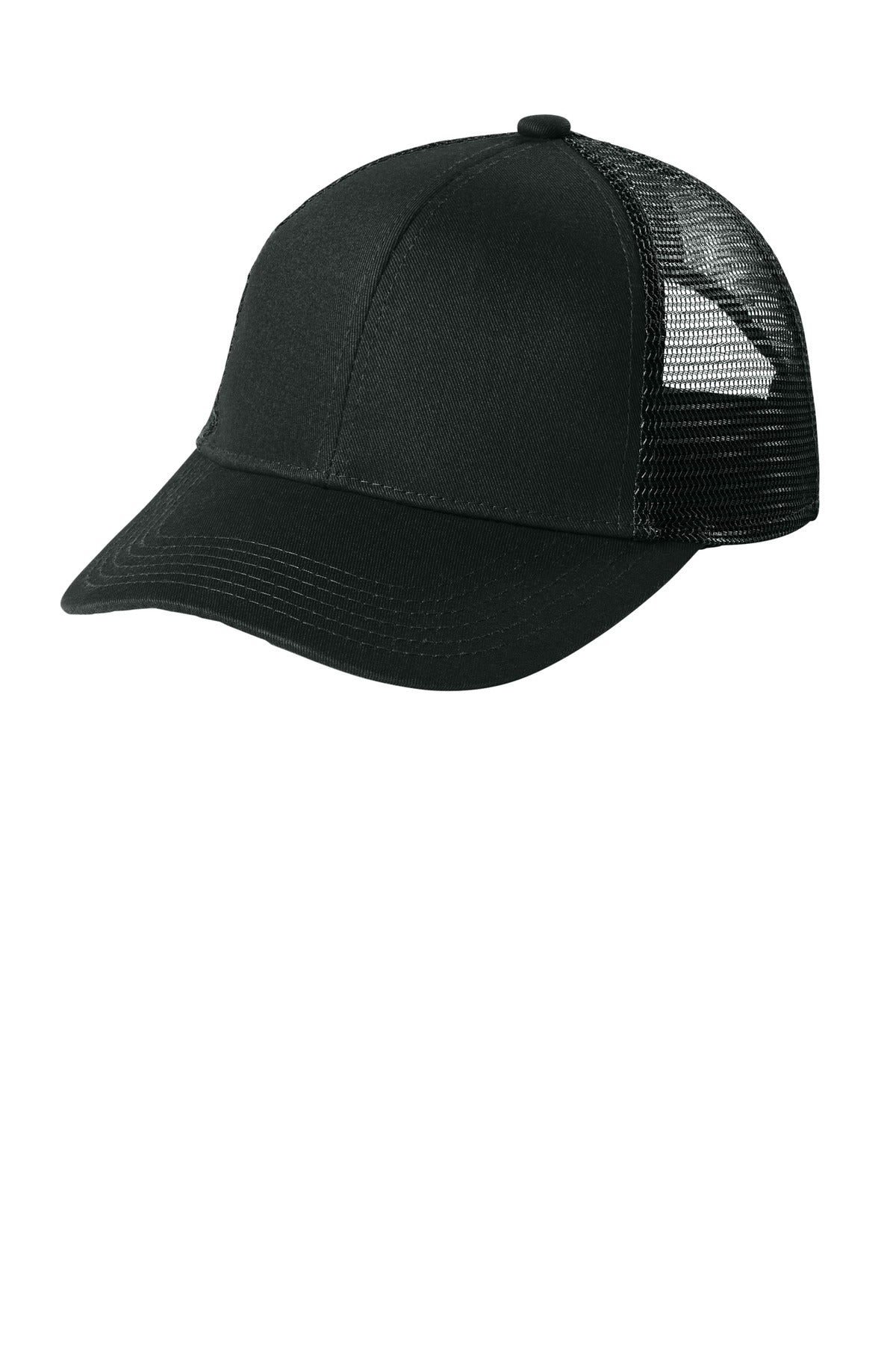 Port Authority Adjustable Mesh Back Cap. C911 in Black