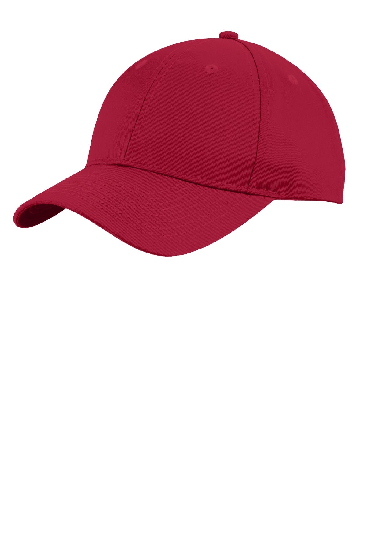 Port Authority Uniforming Twill Cap. C913 in Red