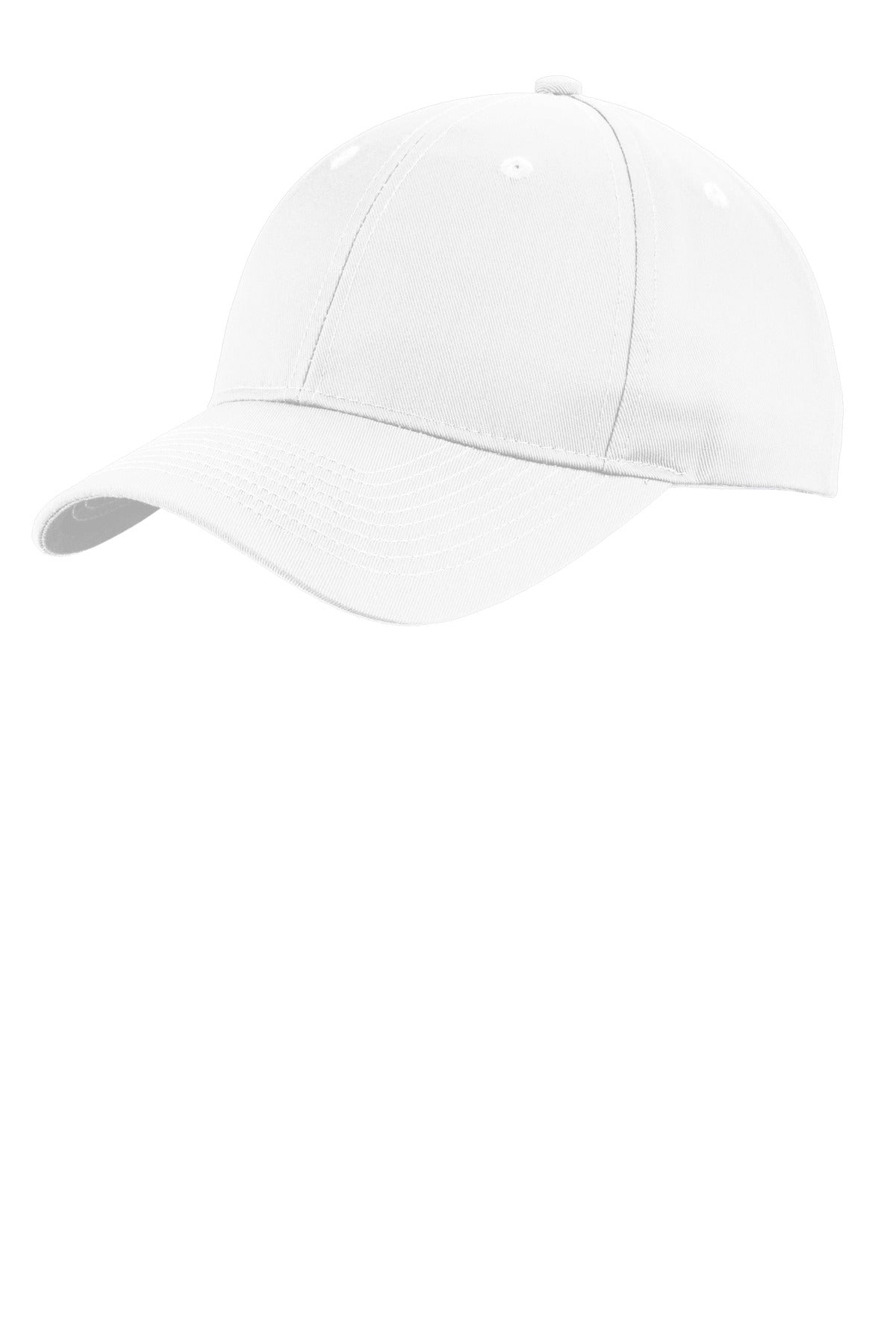 Port Authority Uniforming Twill Cap. C913 in White