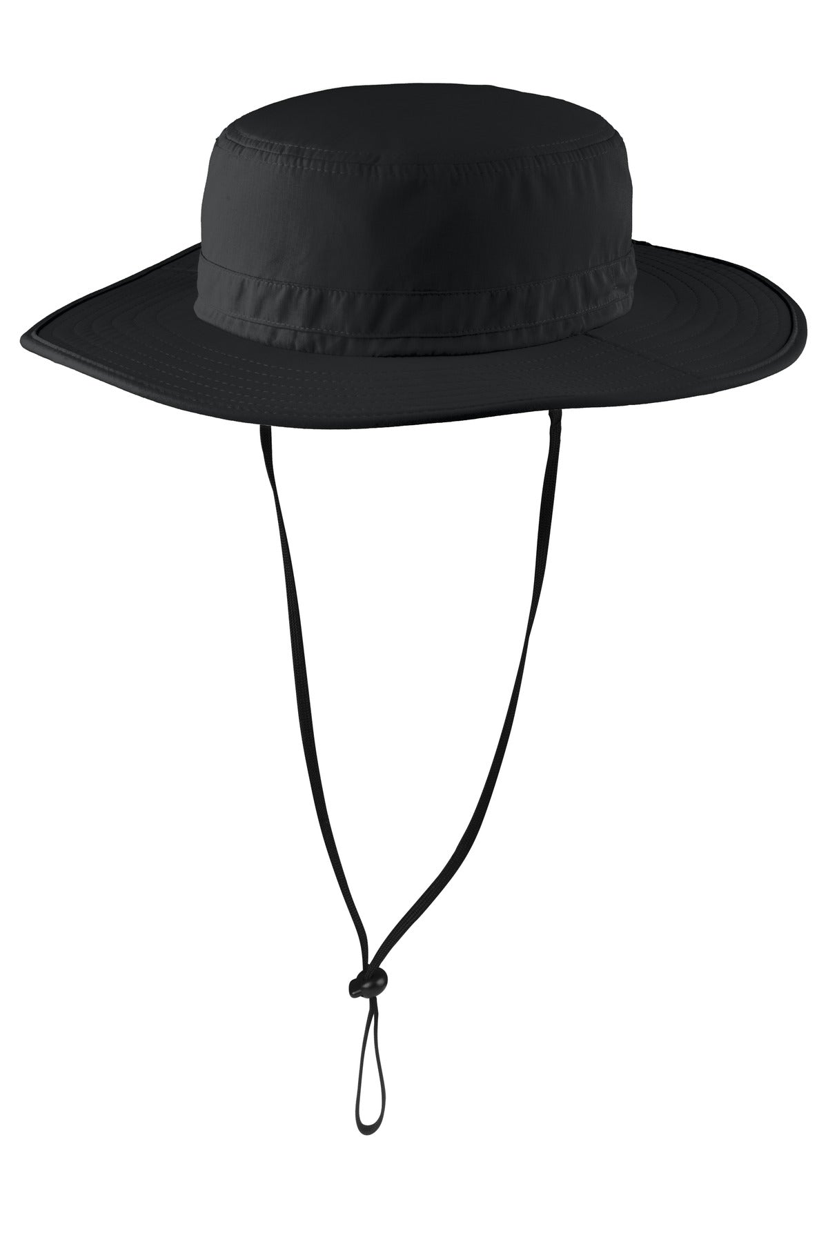 Port Authority Outdoor Wide-Brim Hat. C920 in Black