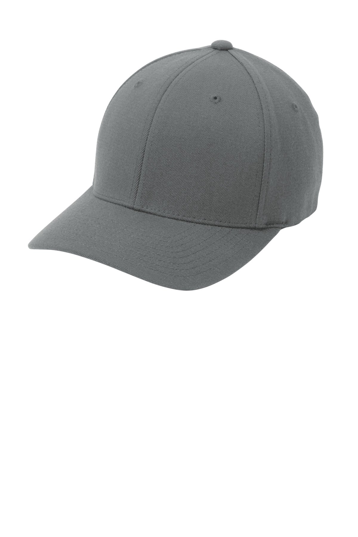 Port Authority Flexfit Wool Blend Cap. C928 in Grey