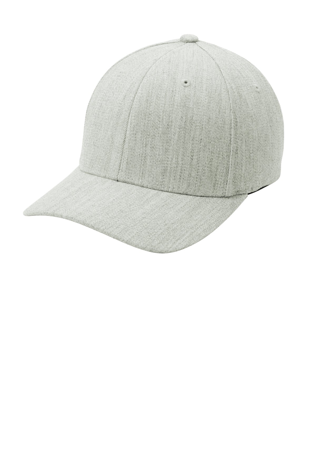 Port Authority Flexfit Wool Blend Cap. C928 in Light Heather Grey