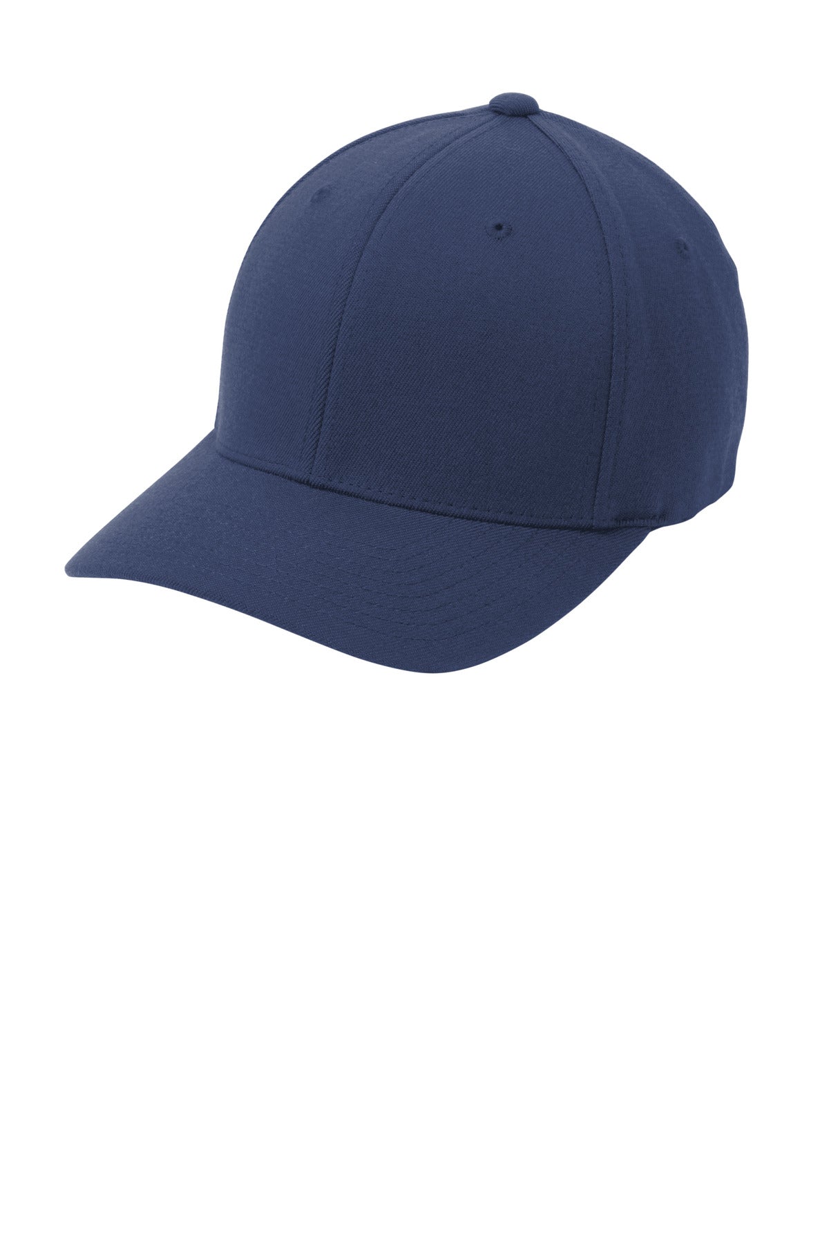 Port Authority Flexfit Wool Blend Cap. C928 in Navy