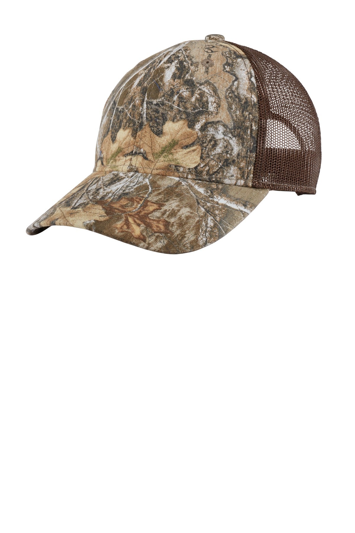 Port Authority Structured Camouflage Mesh Back Cap. C930 in Realtree Edge
