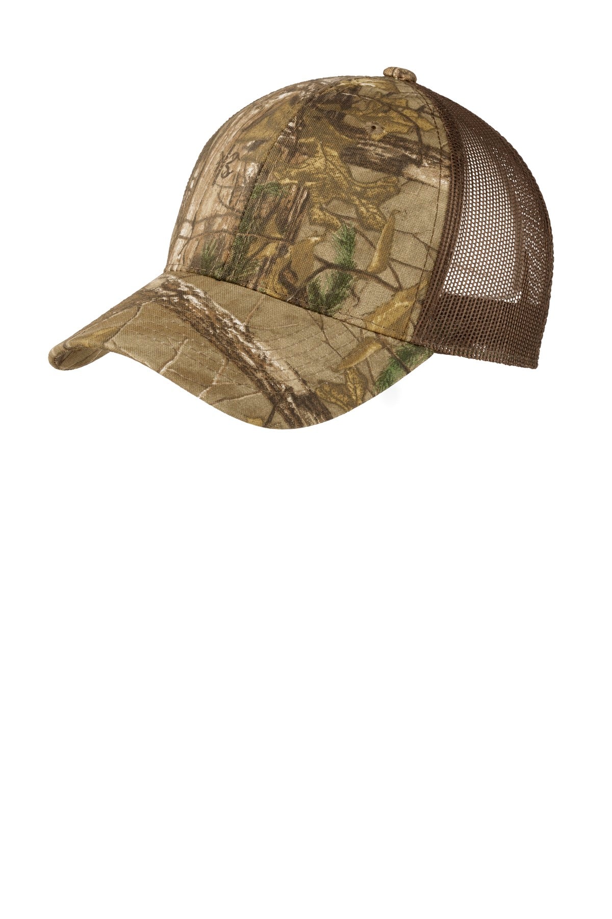 Port Authority Structured Camouflage Mesh Back Cap. C930 in Realtree Xtra/ Brown