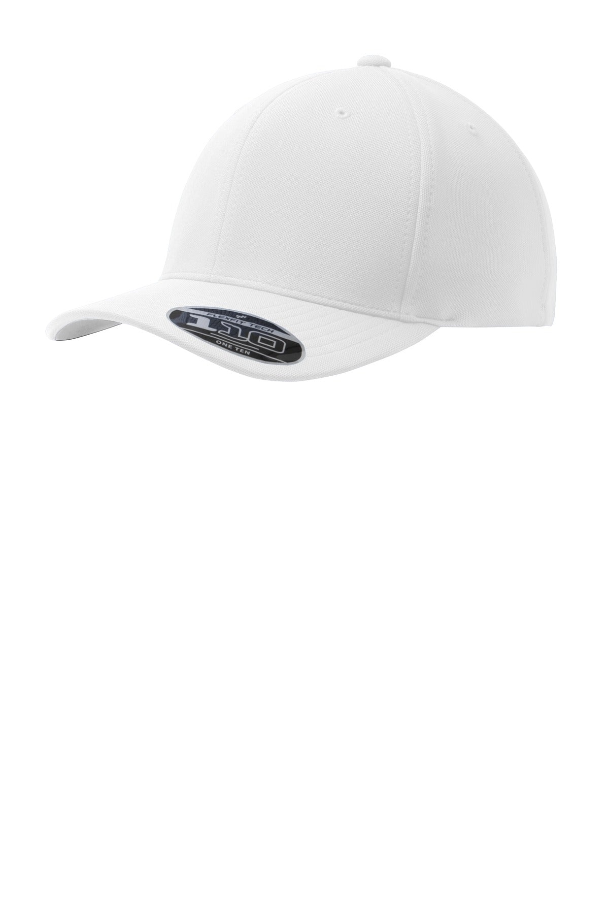 Port Authority Flexfit 110 & Dry Mini Pique Cap. C934 in White
