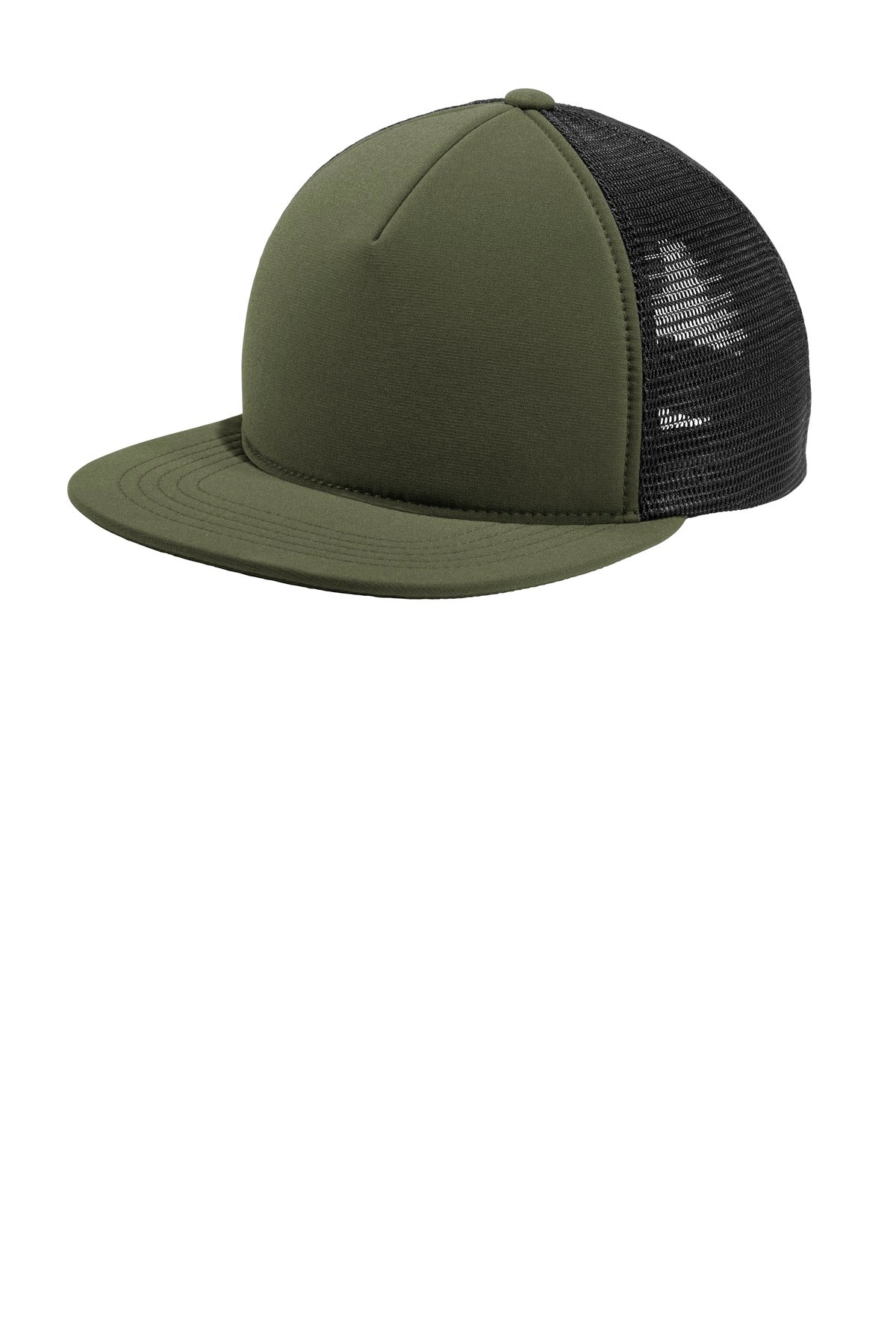 Port Authority  Flexfit 110  Foam Outdoor Cap. C937 in Army Green/ Black
