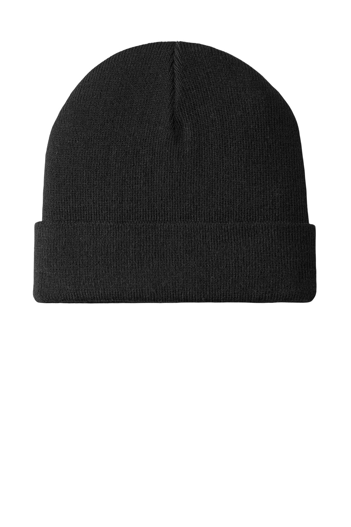Port Authority  Knit Cuff Beanie C939 in Black