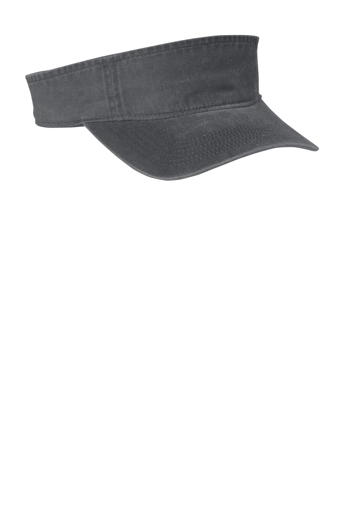 Port Authority  Beach Wash  Visor. C944 in Coal