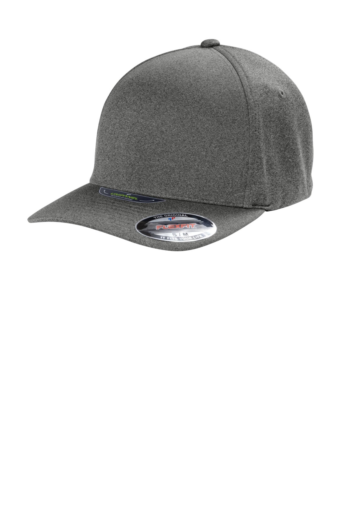 Port Authority Flexfit Melange Unipanel Cap C946 in Dark Grey