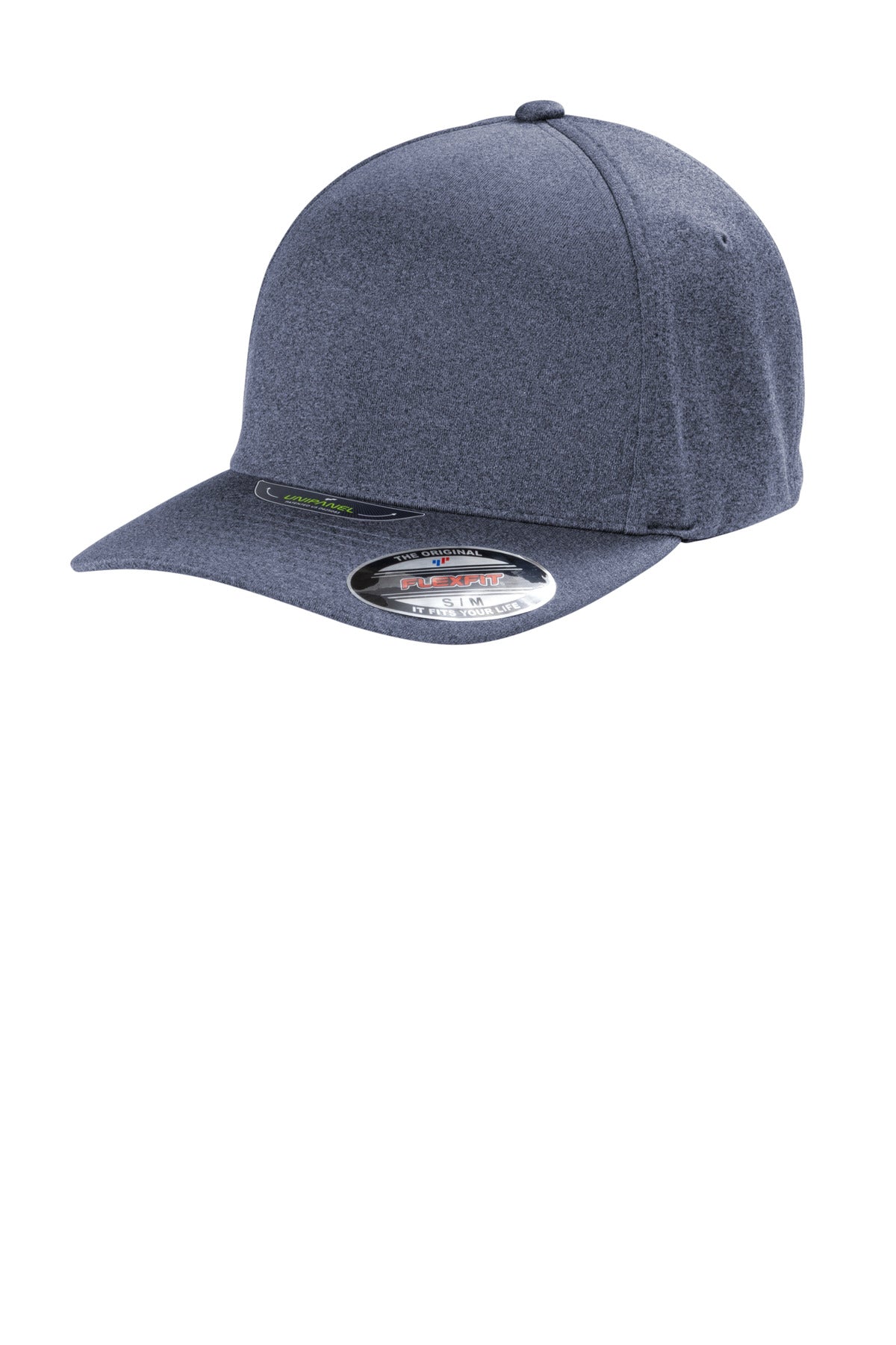 Port Authority Flexfit Melange Unipanel Cap C946 in Navy