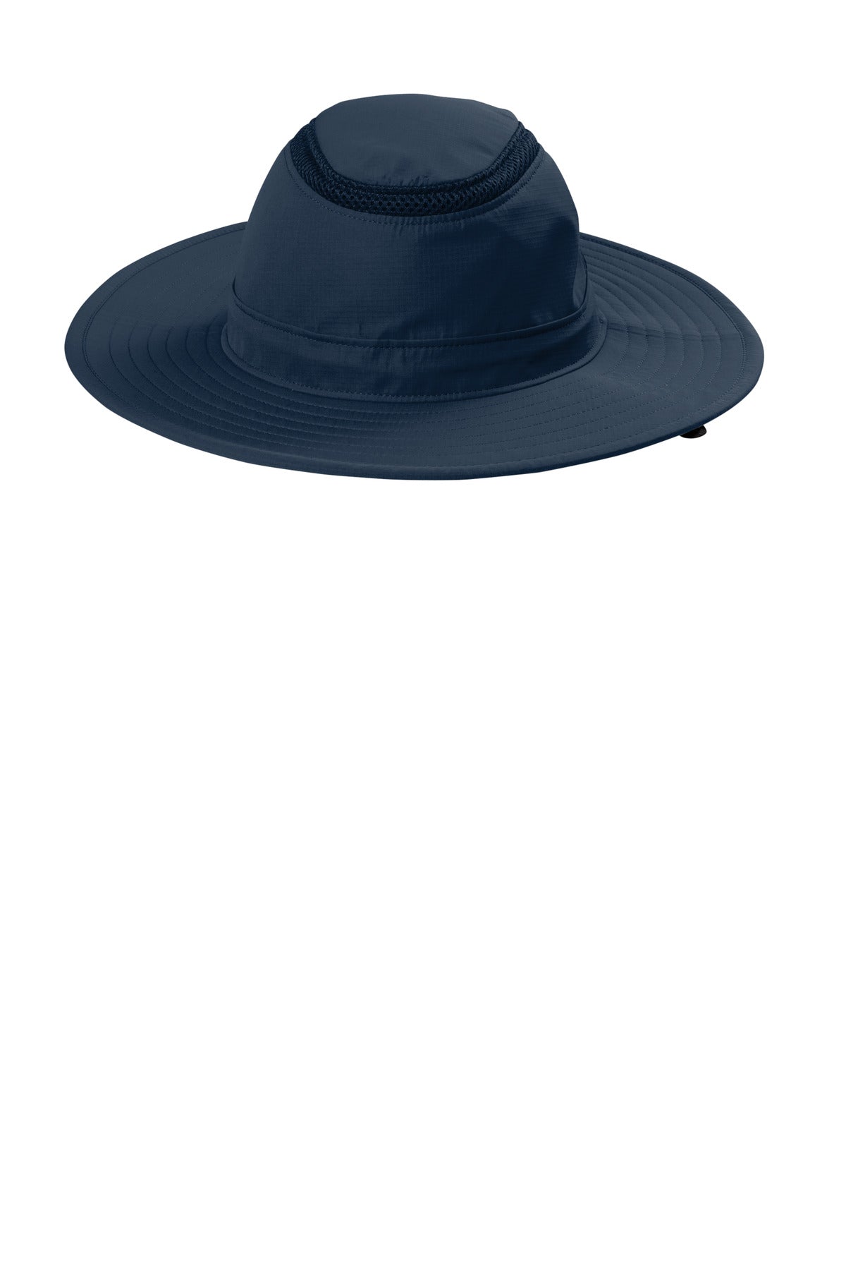 Port Authority Outdoor Ventilated Wide Brim Hat C947 in Dress Blue Navy