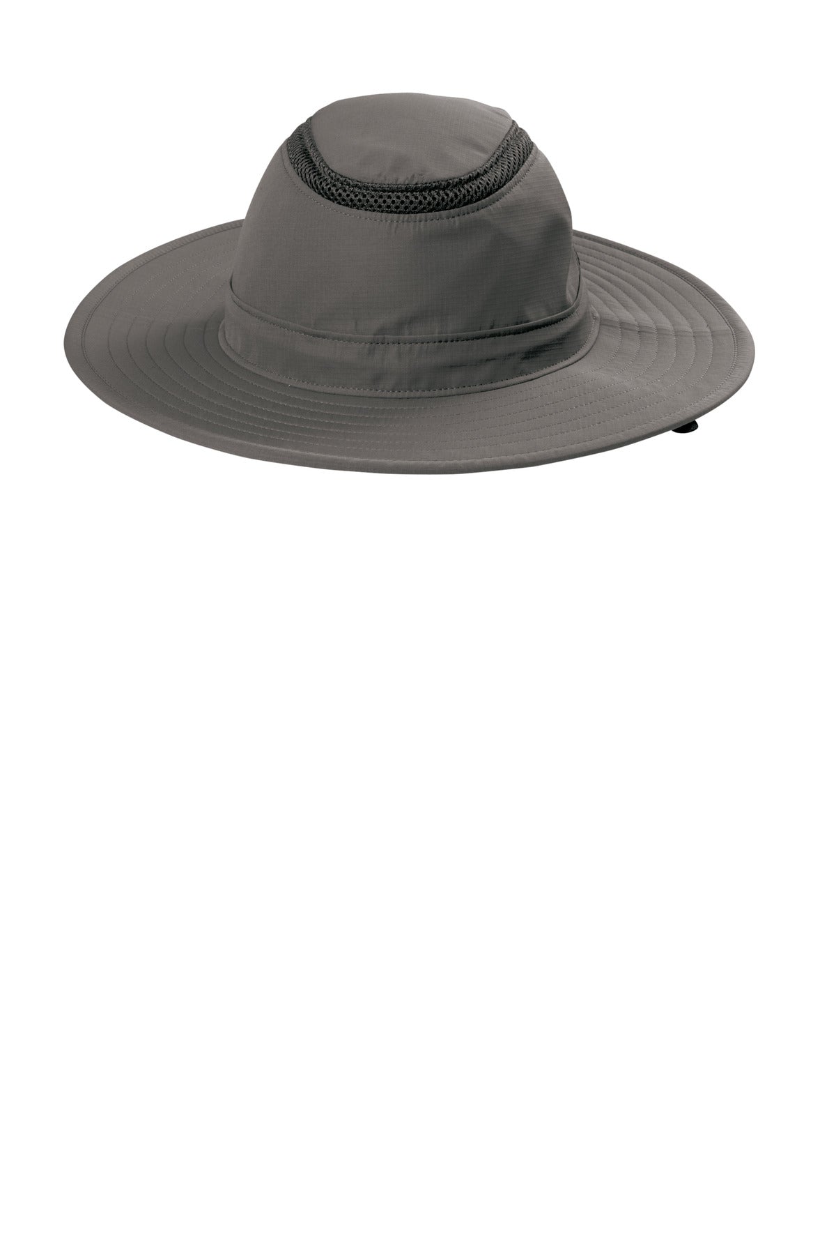 Port Authority Outdoor Ventilated Wide Brim Hat C947 in Sterling Grey