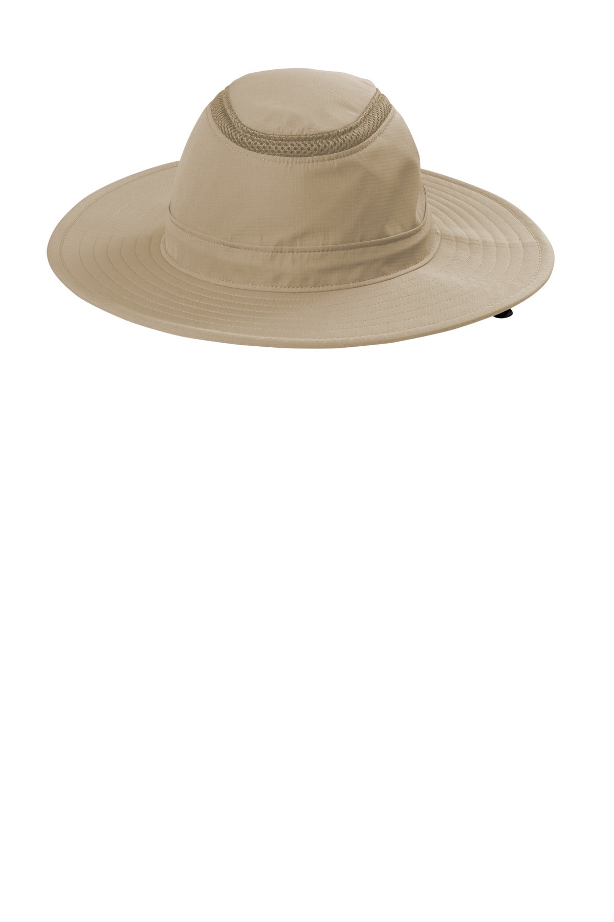 Port Authority Outdoor Ventilated Wide Brim Hat C947 in Stone
