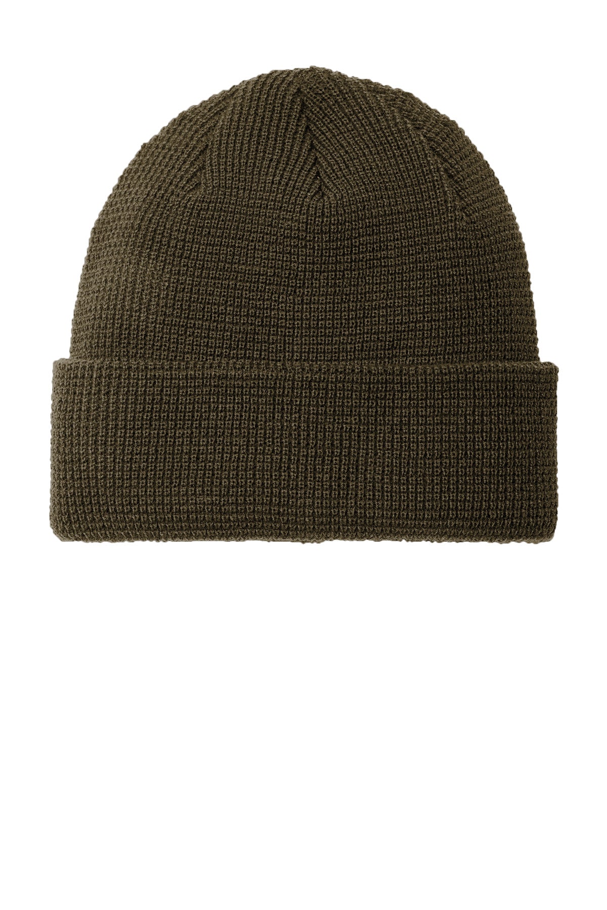Port Authority Thermal Knit Cuffed Beanie C955 in Olive Green