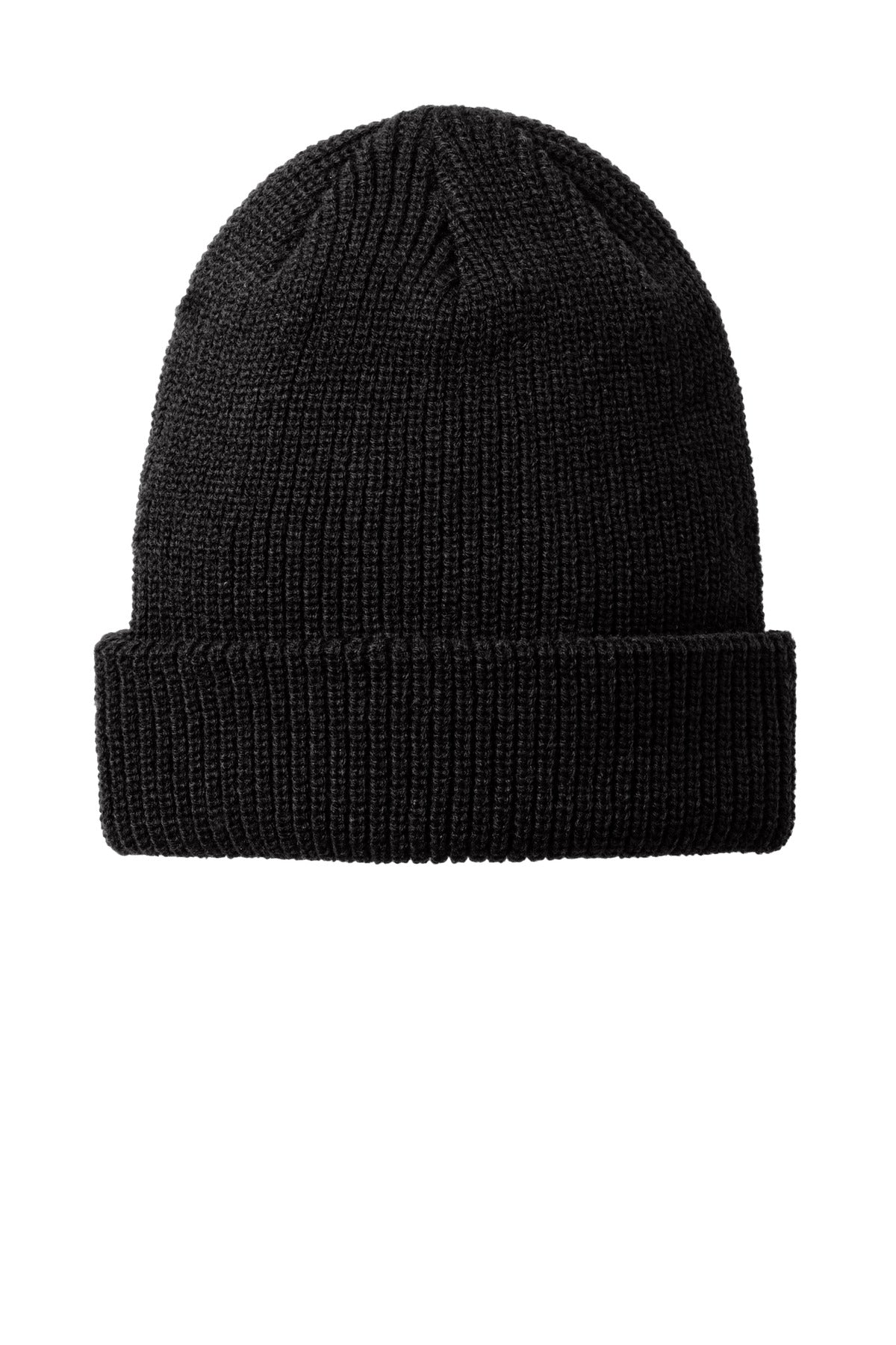 Port Authority Chunky Knit Beanie C958 in Deep Black