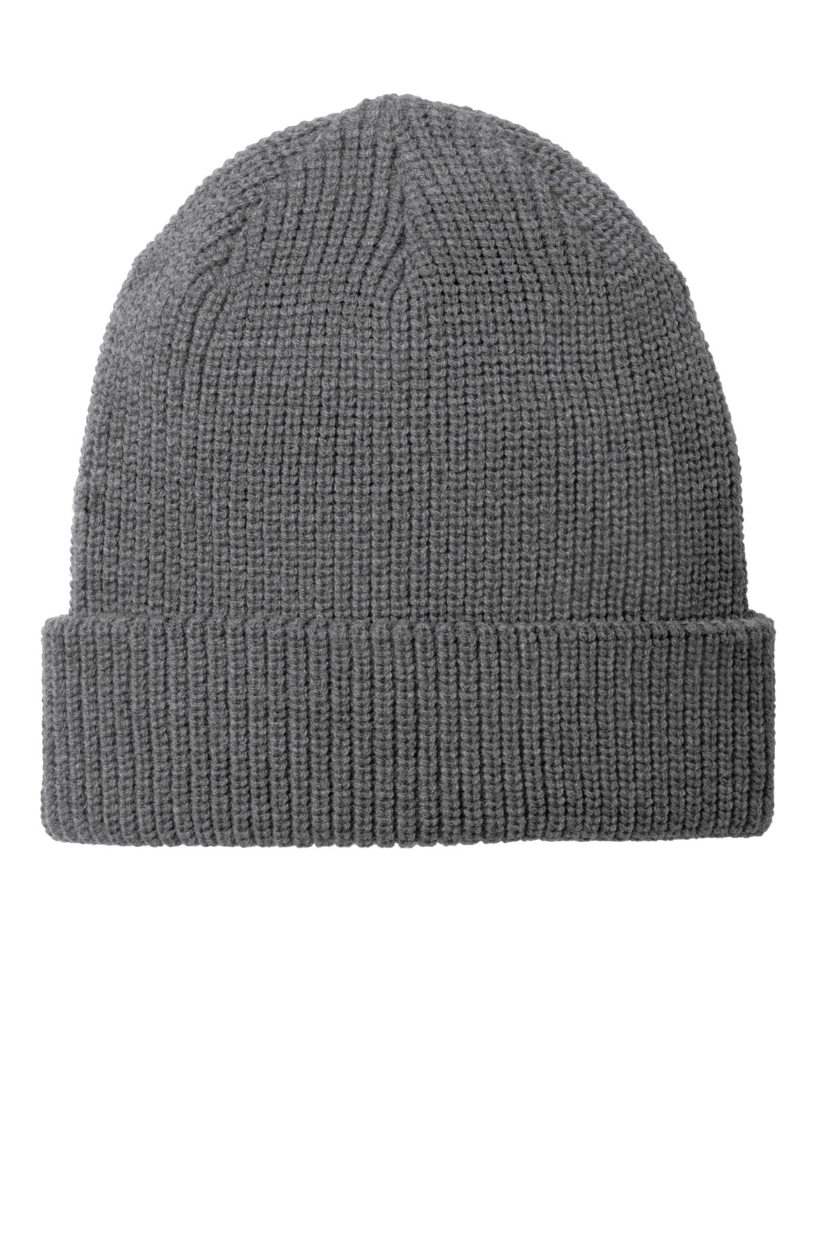 Port Authority Chunky Knit Beanie C958 in Grey Smoke Heather