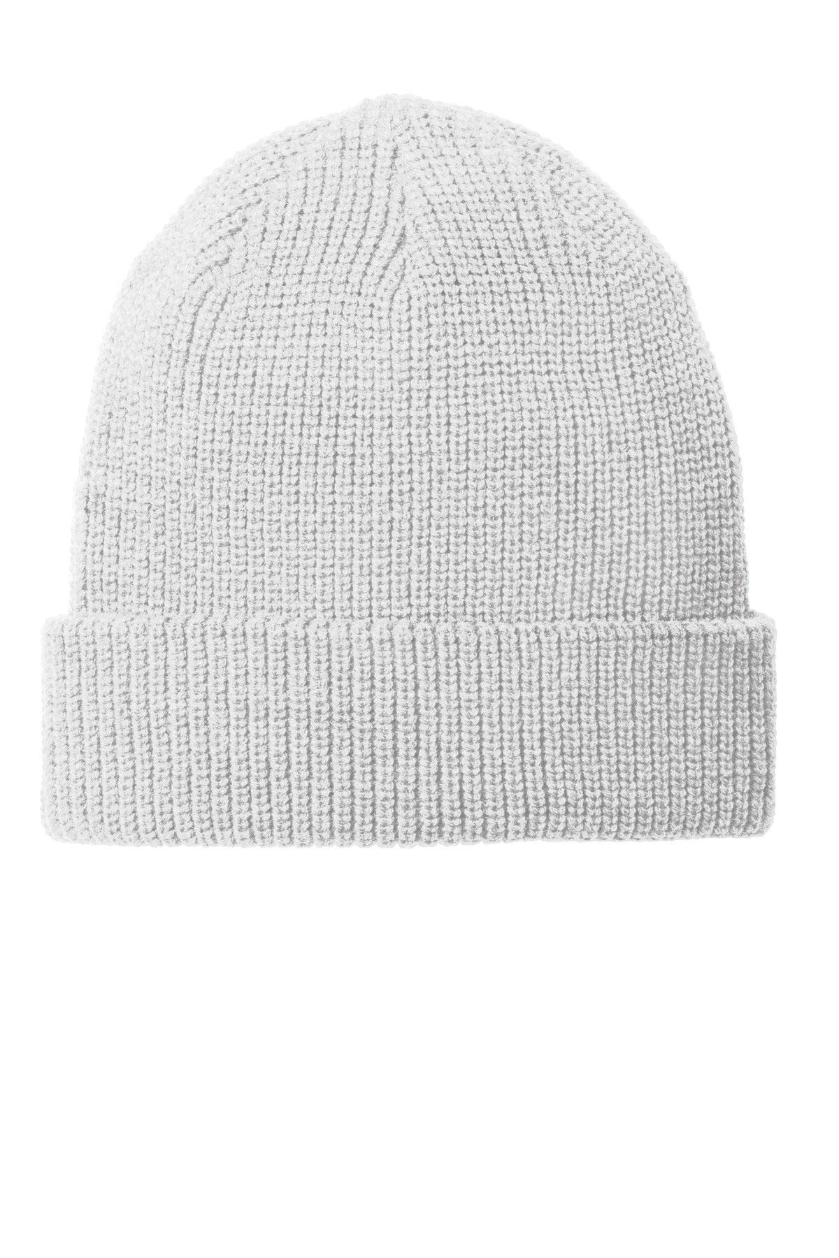 Port Authority Chunky Knit Beanie C958 in Silver Heather