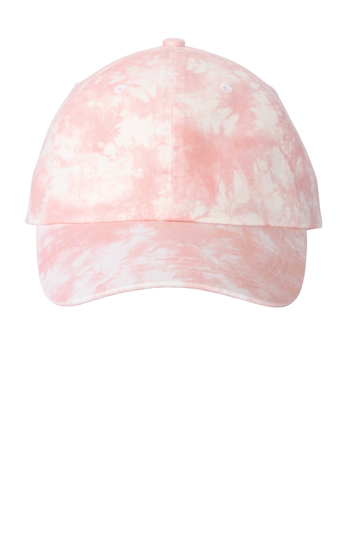 Port Authority Tie-Dye Cap C961 in Light Pink