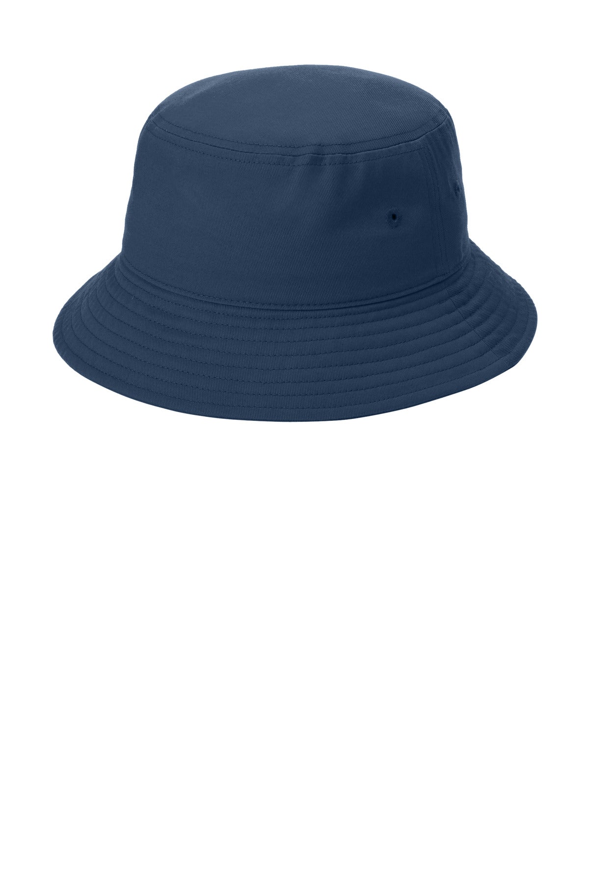 Port Authority Twill Classic Bucket Hat C975 in River Blue Navy