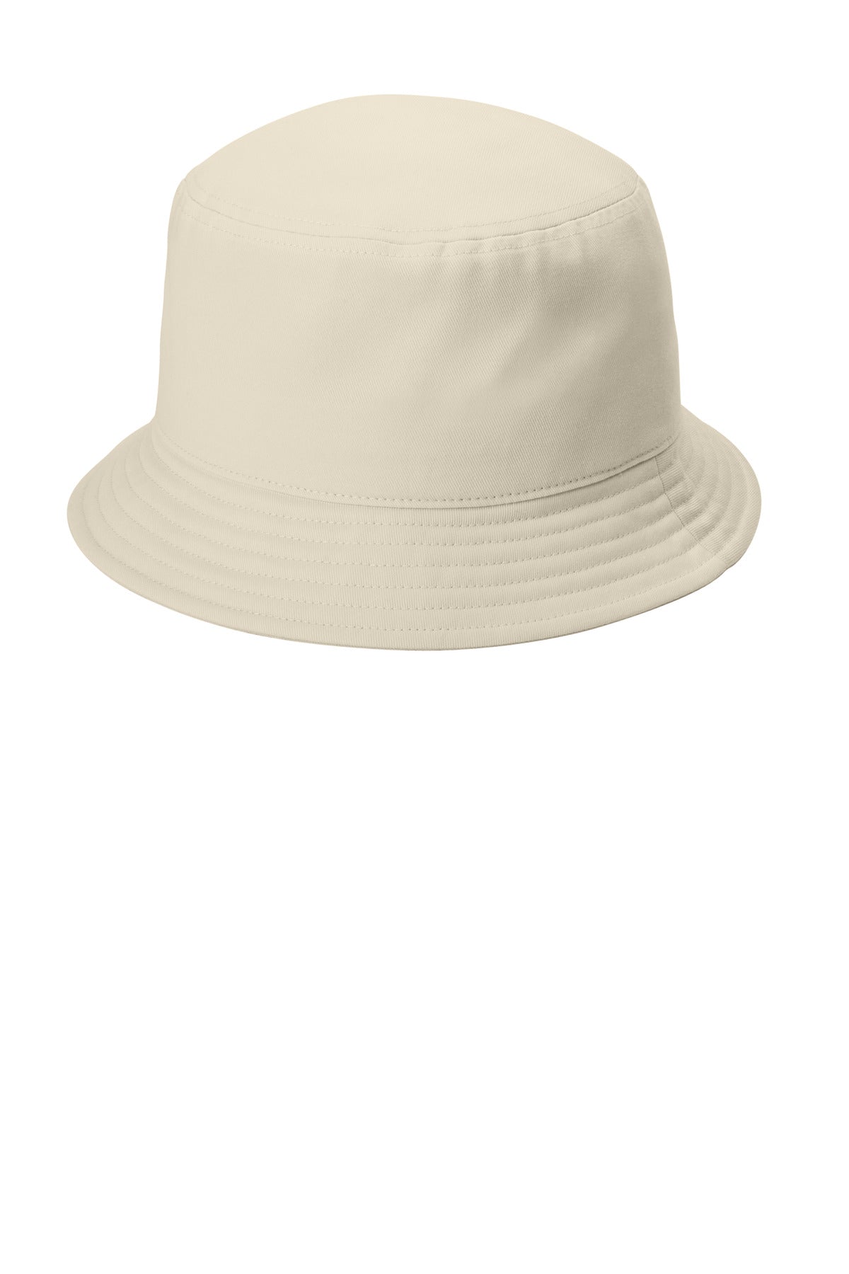 Port Authority Twill Short Brim Bucket Hat C976 in Sahara