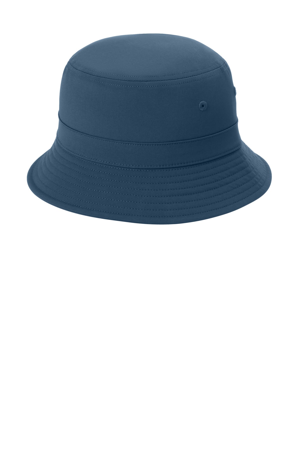 Port Authority Poly Bucket Hat C980 in River Blue Navy