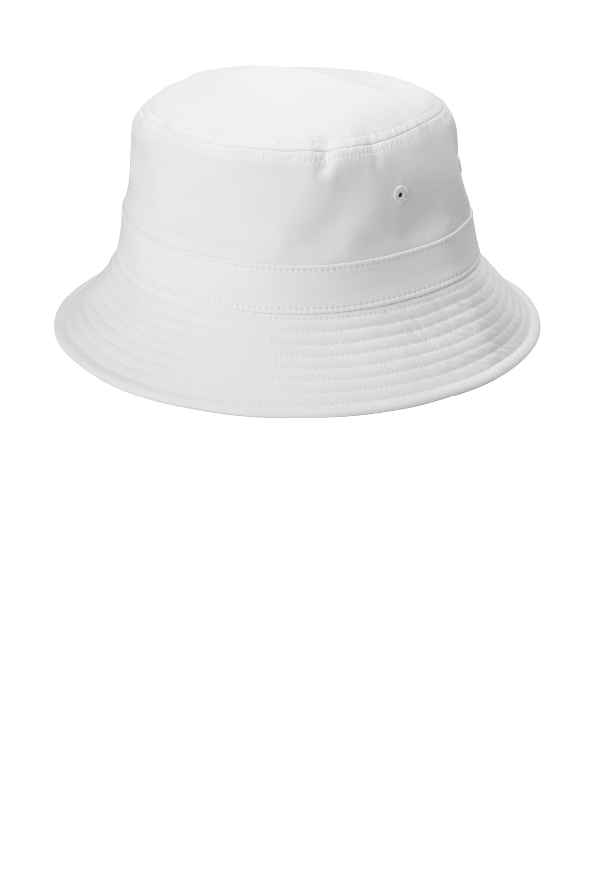 Port Authority Poly Bucket Hat C980 in White