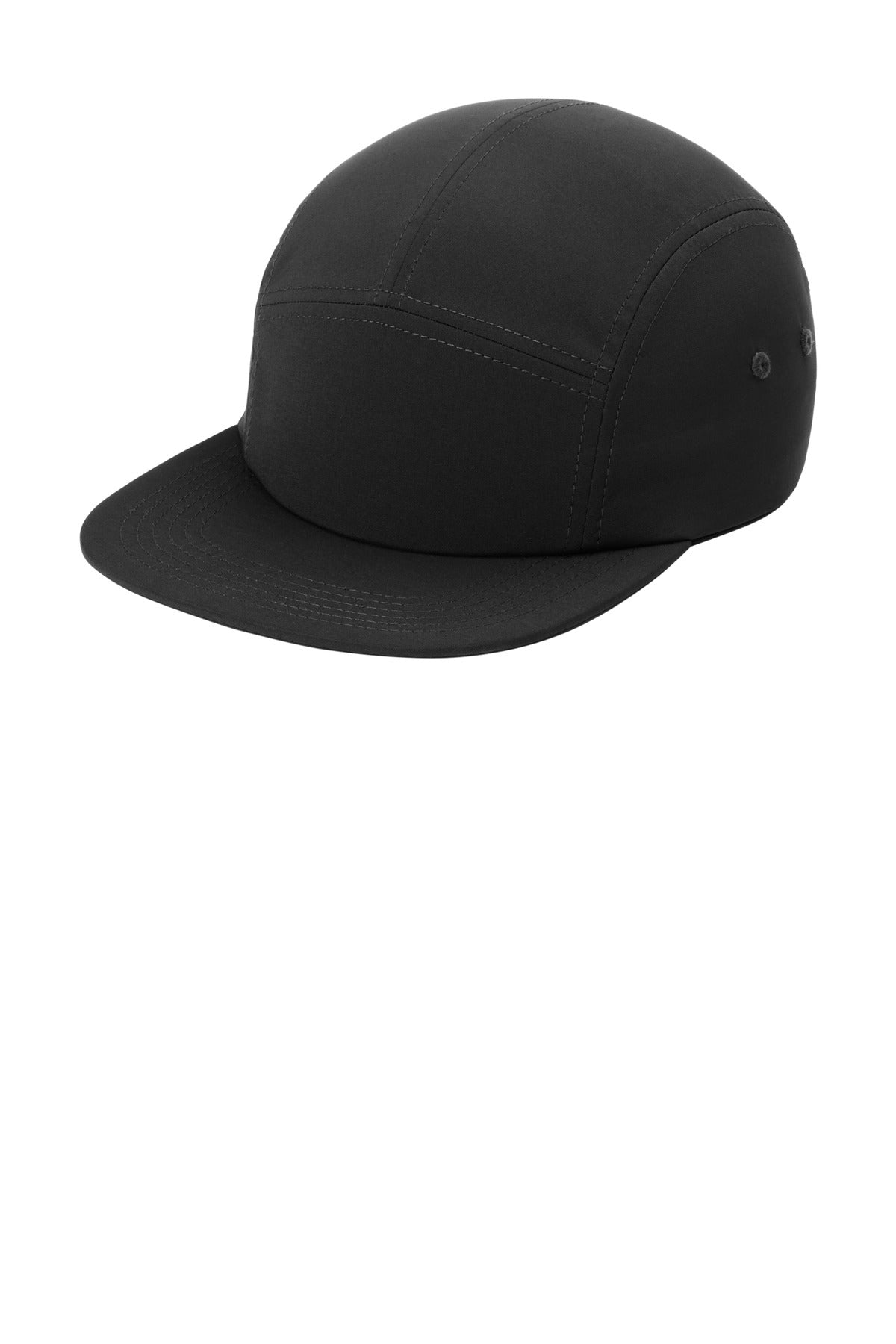 Port Authority Poly Camper Cap C982 in Black