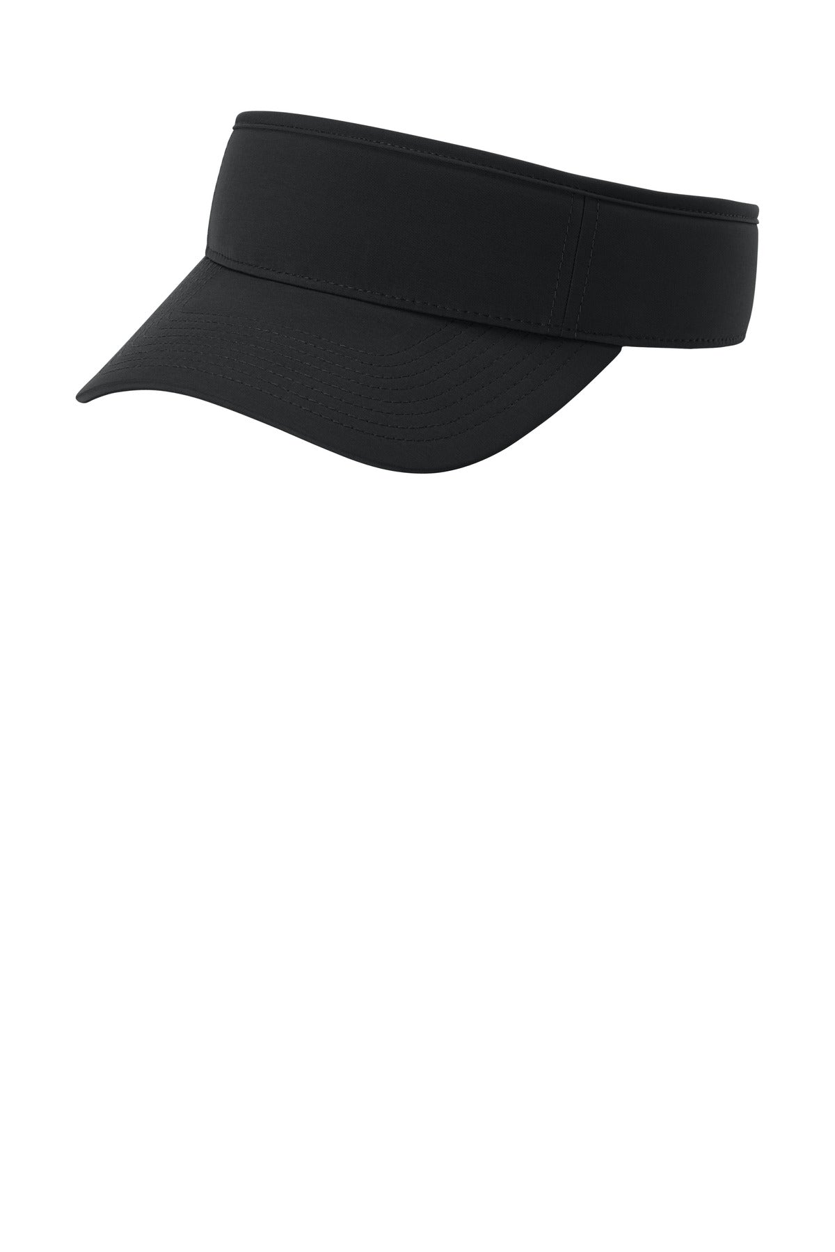 Port Authority Poly Visor C983 in Black