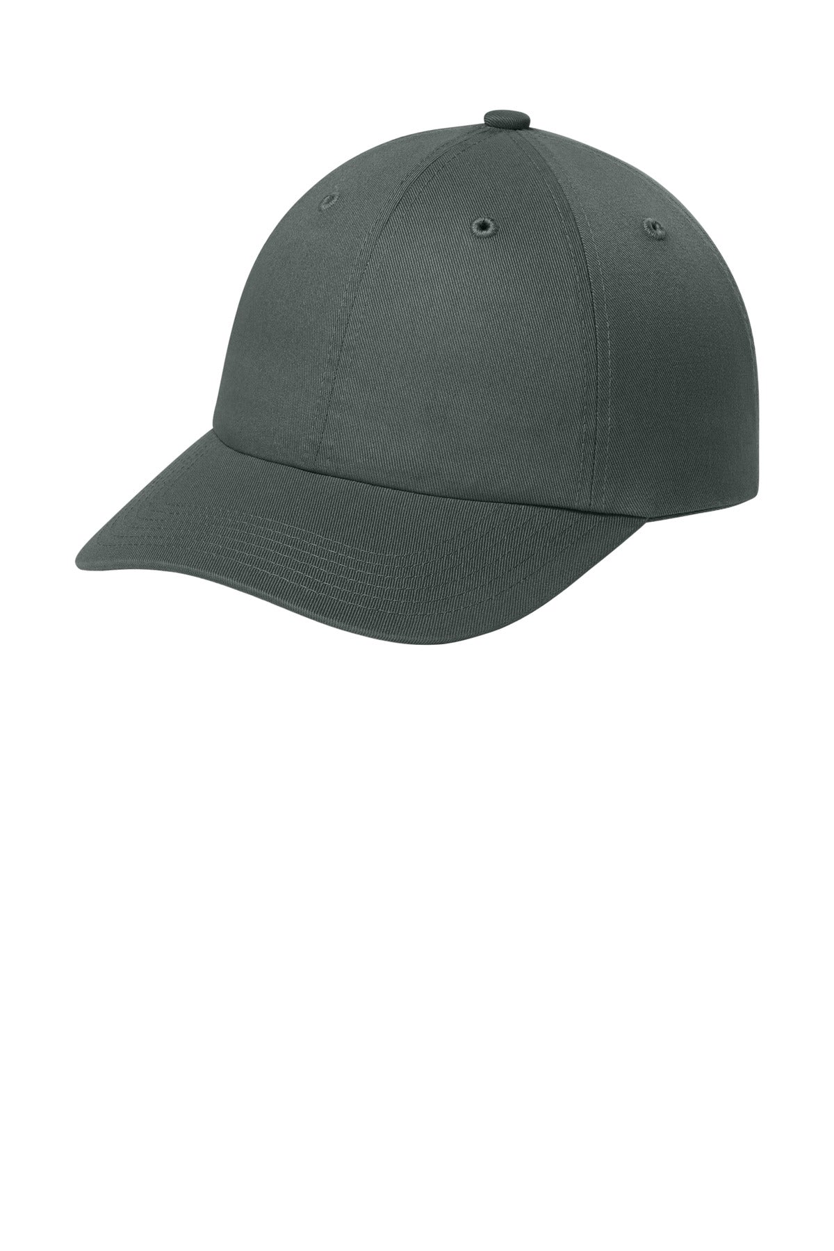 Port Authority Wearever Unstructured Twill Snapback Cap C992 in Storm Grey