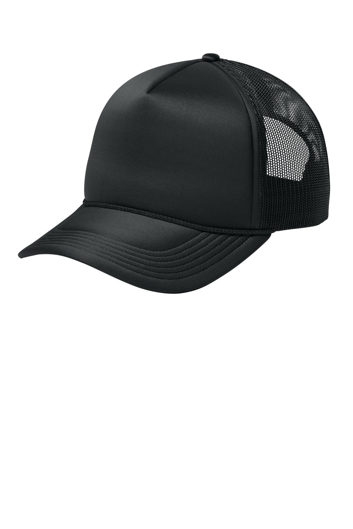Port Authority Foam Truck'N Cap C993 in Deep Black