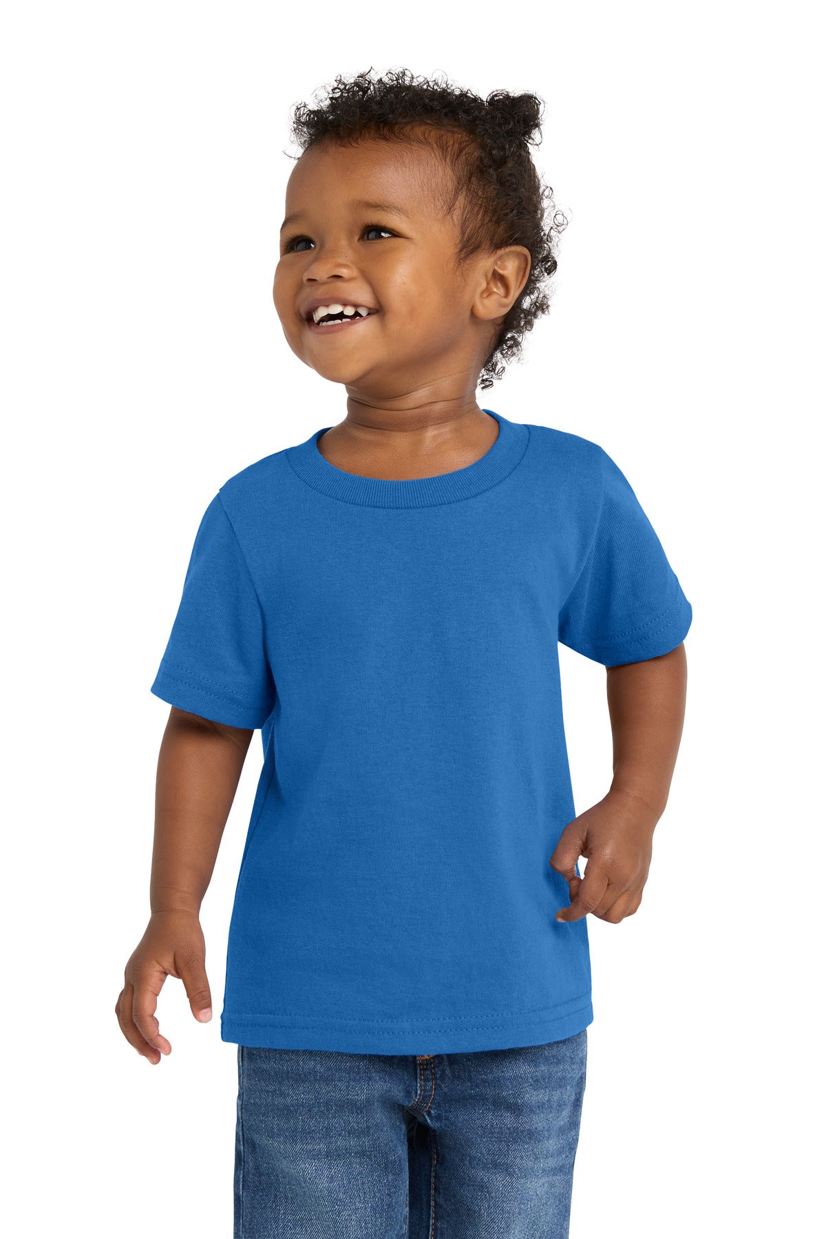 Port & Co Infant Core Cotton Tee. CAR54I in Royal